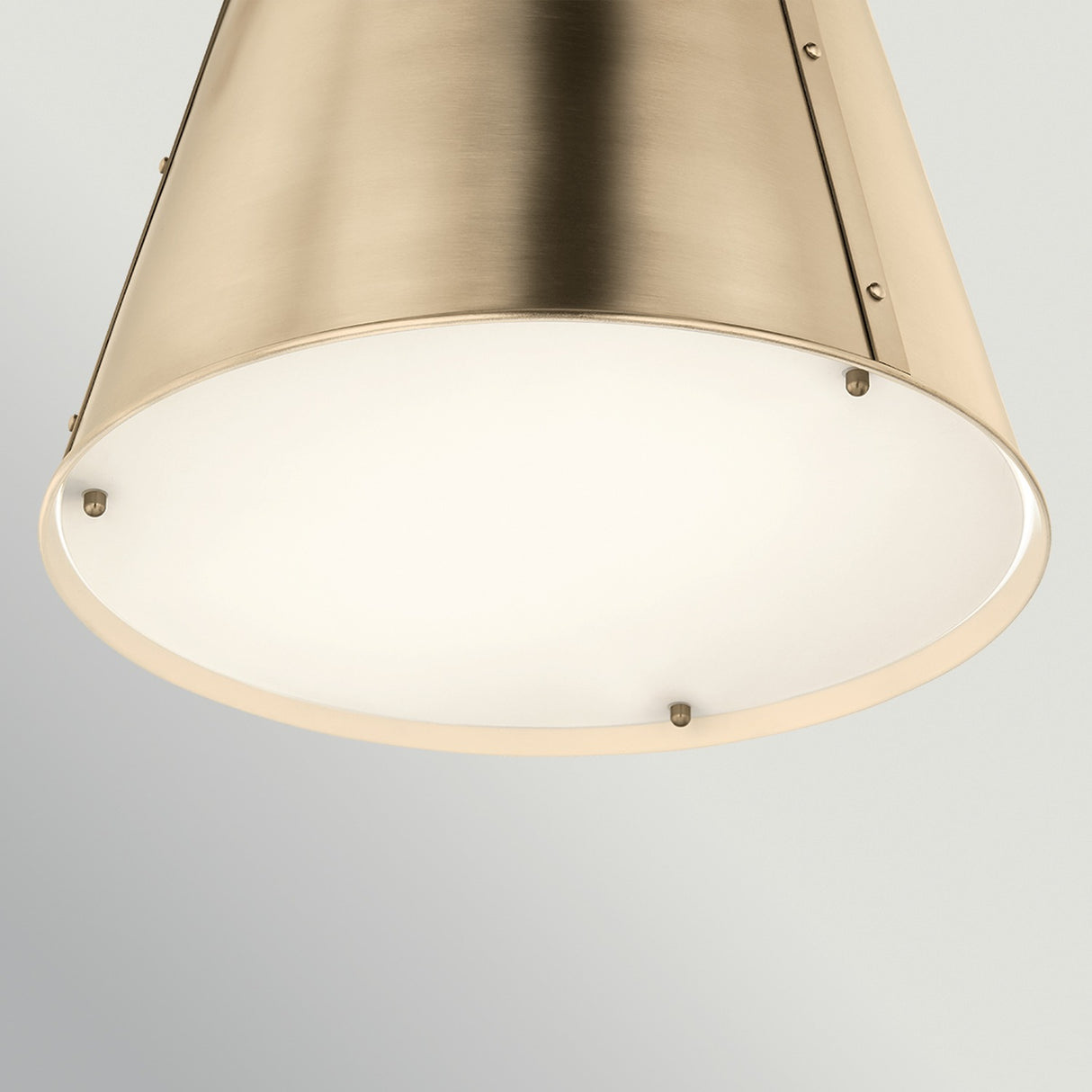 Etcher 1 Light Medium Pendant Light - Champagne Bronze