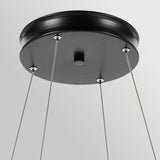 Larousse 1 Light Large Pendant Light - Black & Champagne Bronze