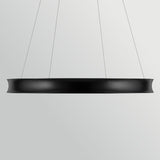 Larousse 1 Light Large Pendant Light - Black & Champagne Bronze