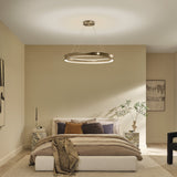 Larousse 1 Light Large Pendant Light - Champagne Bronze