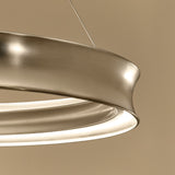 Larousse 1 Light Large Pendant Light - Champagne Bronze