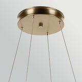 Larousse 1 Light Large Pendant Light - Champagne Bronze