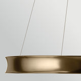 Larousse 1 Light Large Pendant Light - Champagne Bronze