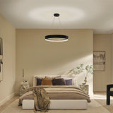 Larousse 1 Light Medium Pendant Light - Black & Champagne Bronze