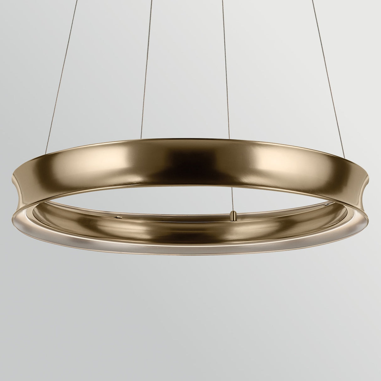Larousse 1 Light Medium Pendant Light - Champagne Bronze