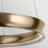 Larousse 1 Light Medium Pendant Light - Champagne Bronze