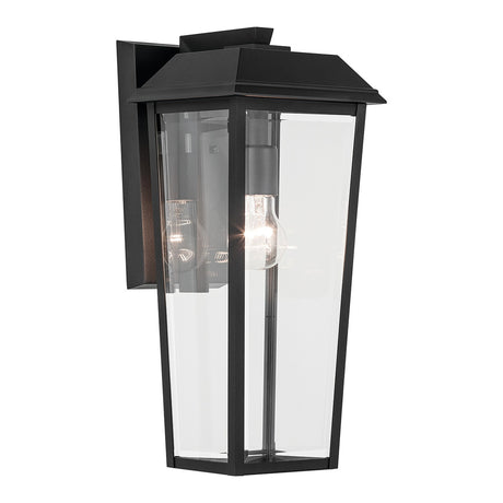 Mathus 1 Light Medium Outdoor Lantern - Black