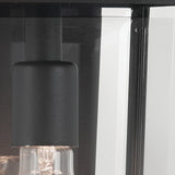 Mathus 1 Light Medium Outdoor Lantern - Black