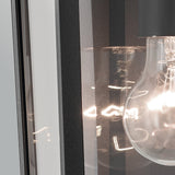 Mathus 1 Light Medium Outdoor Lantern - Black