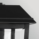 Mathus 1 Light Medium Outdoor Lantern - Black