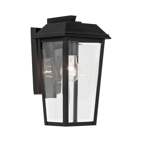 Mathus 1 Light Small Outdoor Lantern - Black