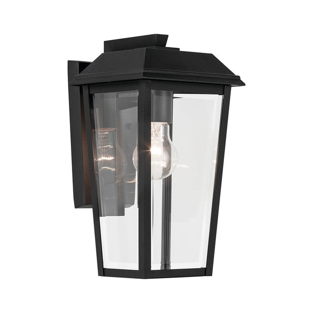 Mathus 1 Light Small Outdoor Lantern - Black