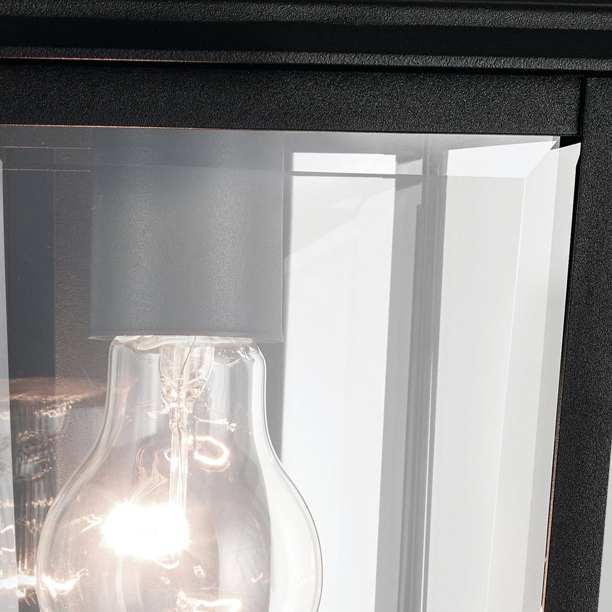 Mathus 1 Light Small Outdoor Lantern - Black