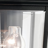 Mathus 1 Light Small Outdoor Lantern - Black