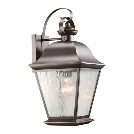 Mount Vernon 1 Light Large Outdoor Lantern - Old Bronze