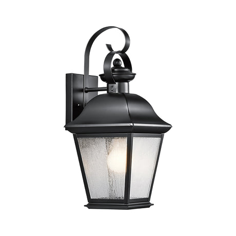Mount Vernon 1 Light Medium Outdoor Lantern - Black