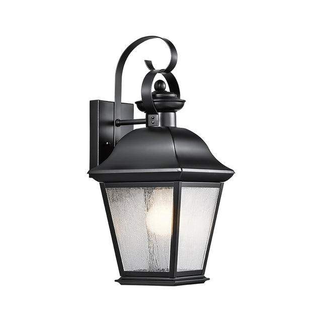 Mount Vernon 1 Light Medium Outdoor Lantern - Black