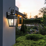 Mount Vernon 1 Light Medium Outdoor Lantern - Black