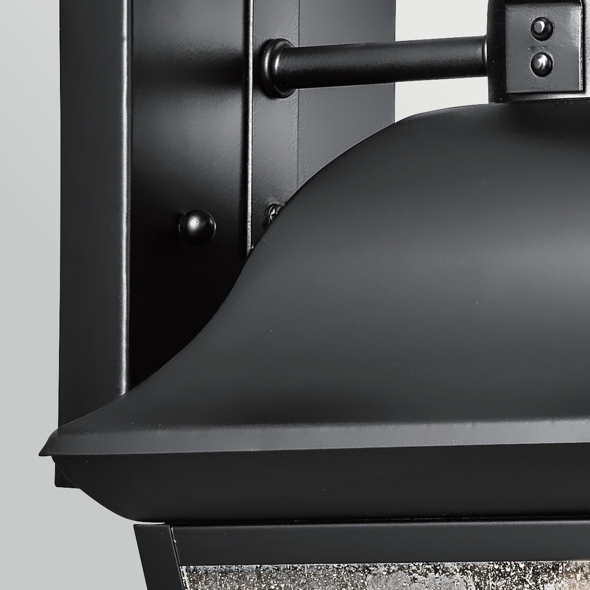 Mount Vernon 1 Light Medium Outdoor Lantern - Black