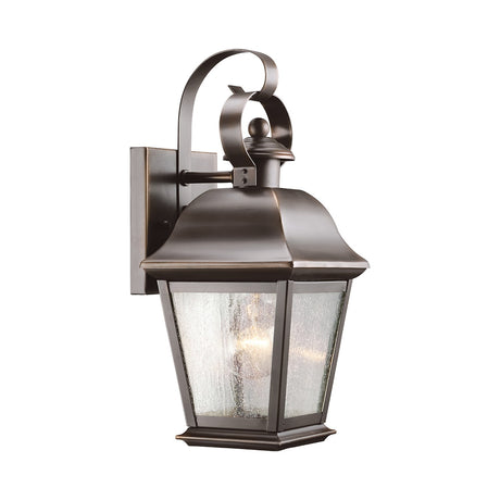 Mount Vernon 1 Light Small Outdoor Lantern - Old Bronze