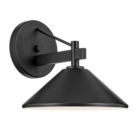 Ripley 1 Light Medium Outdoor Lantern - Black