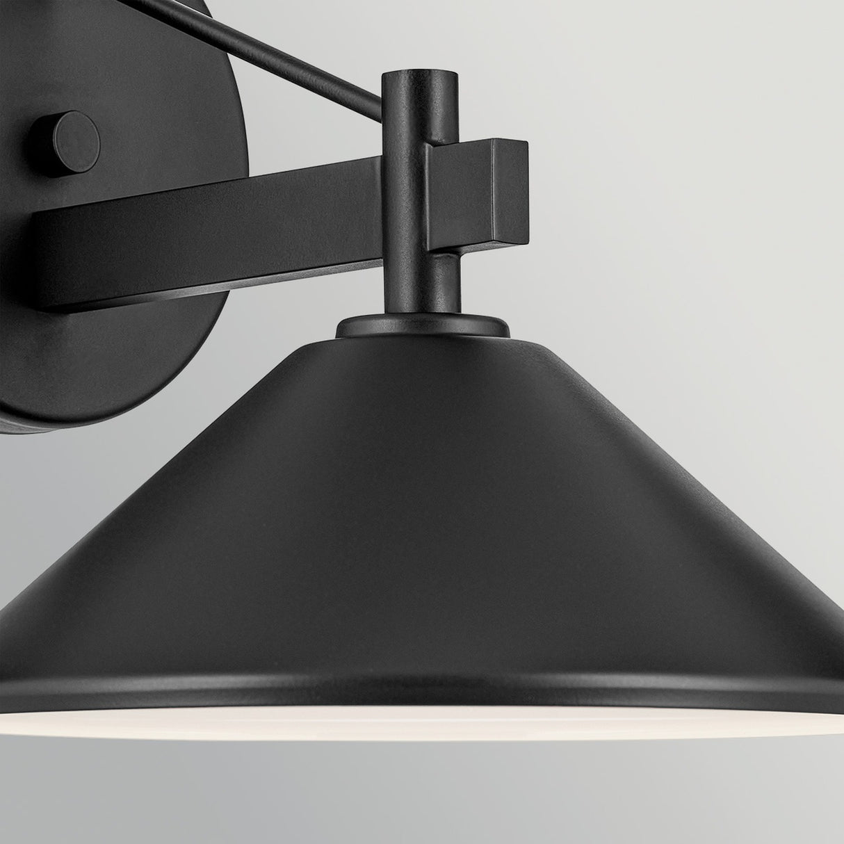 Ripley 1 Light Medium Outdoor Lantern - Black