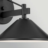 Ripley 1 Light Medium Outdoor Lantern - Black