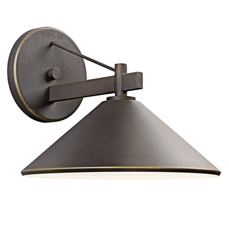 Ripley 1 Light Medium Outdoor Lantern - Old Bronze
