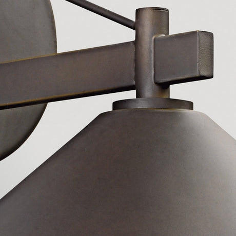 Ripley 1 Light Medium Outdoor Lantern - Old Bronze