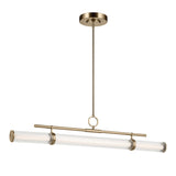 Riven 1 Light Pendant Light - Champagne Bronze