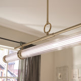 Riven 1 Light Pendant Light - Champagne Bronze