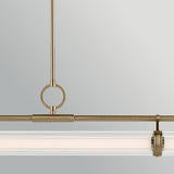 Riven 1 Light Pendant Light - Champagne Bronze