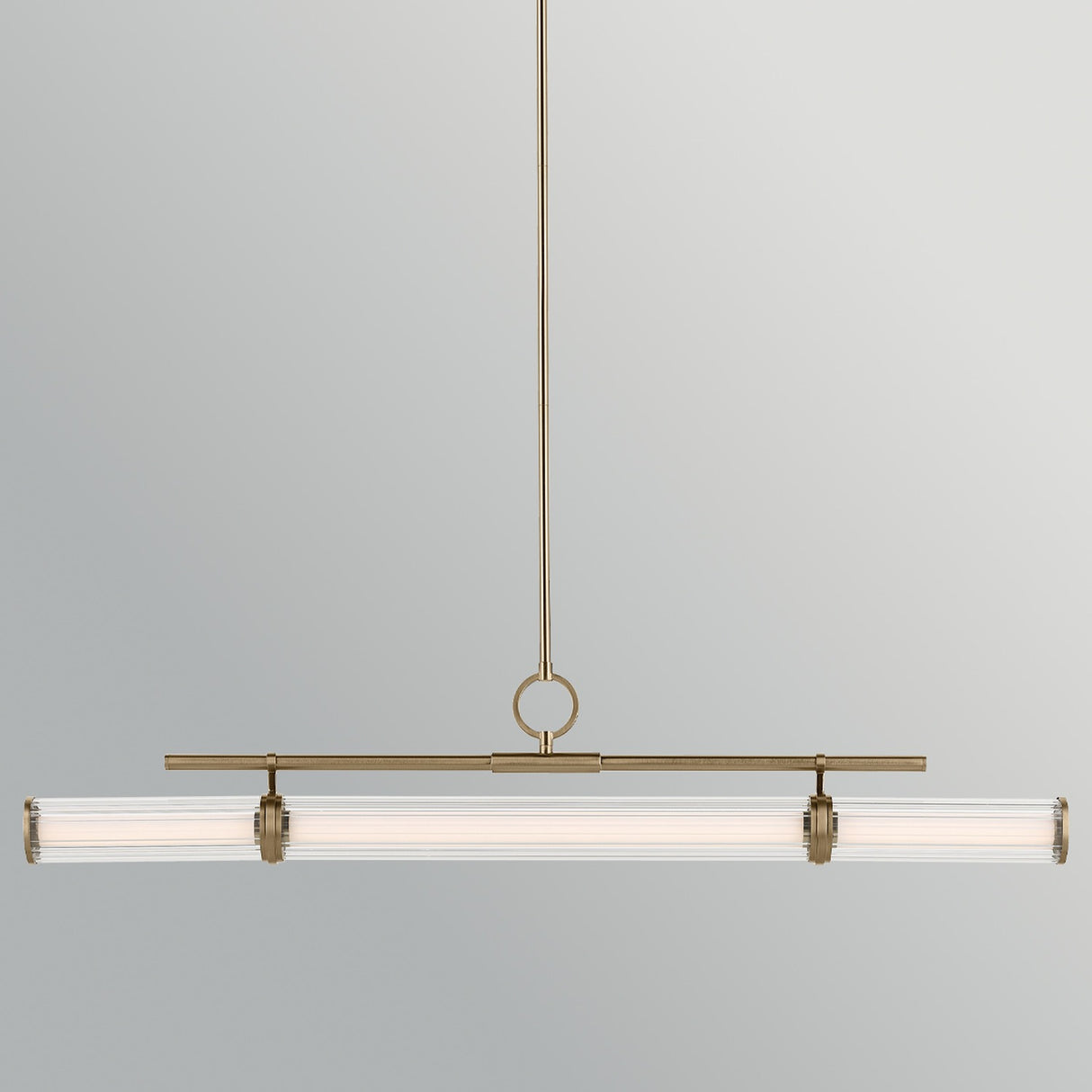 Riven 1 Light Pendant Light - Champagne Bronze