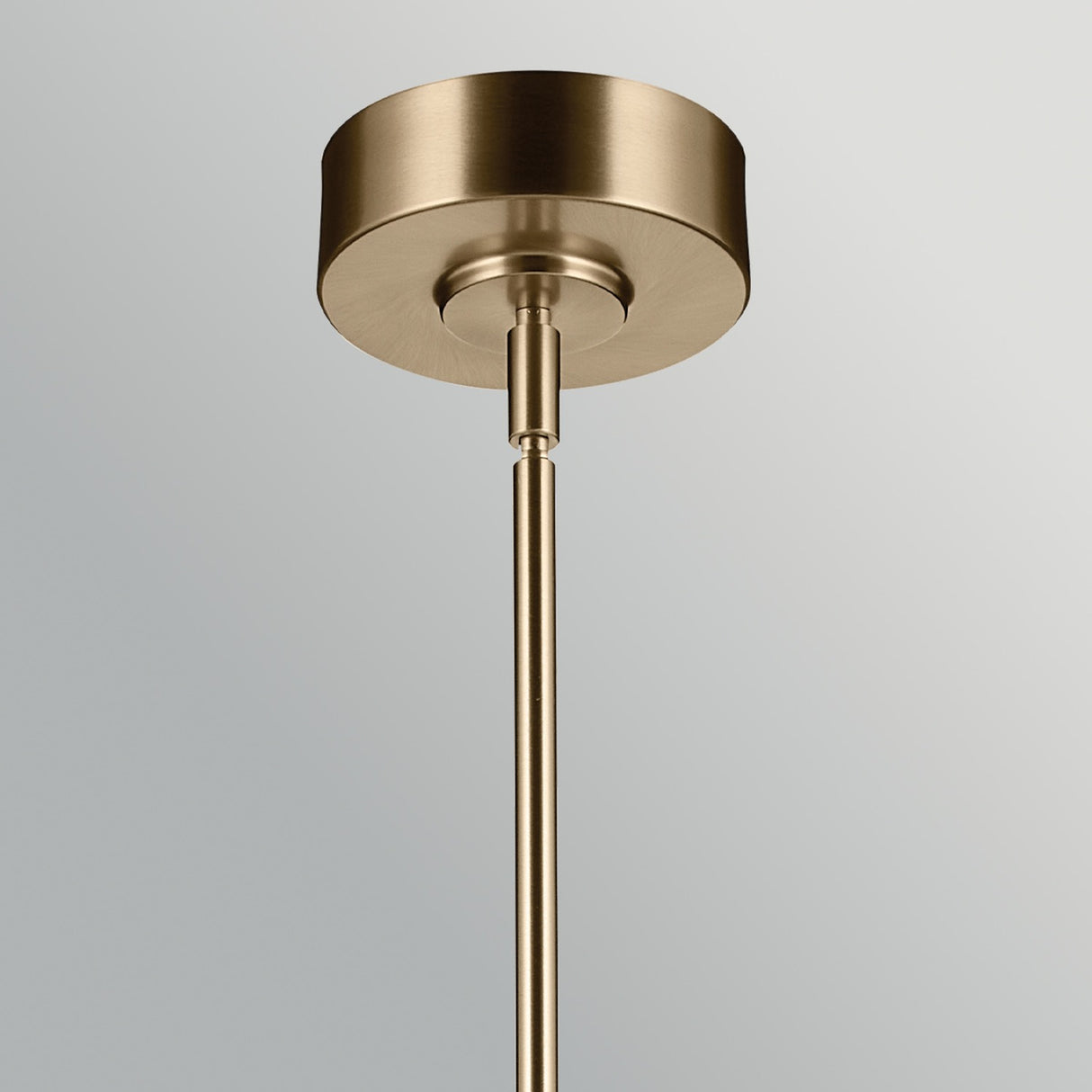 Riven 1 Light Mini Pendant Light - Champagne Bronze