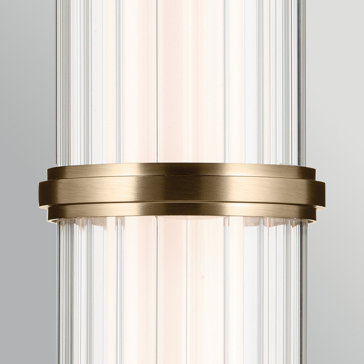 Riven 1 Light Mini Pendant Light - Champagne Bronze