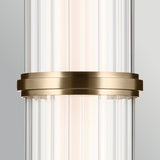 Riven 1 Light Mini Pendant Light - Champagne Bronze