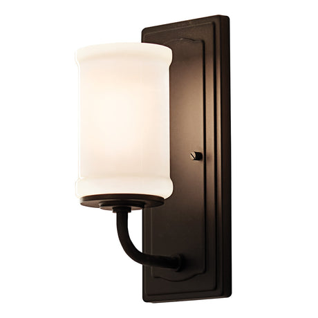 Vetivene 1 Light Wall Light - Black