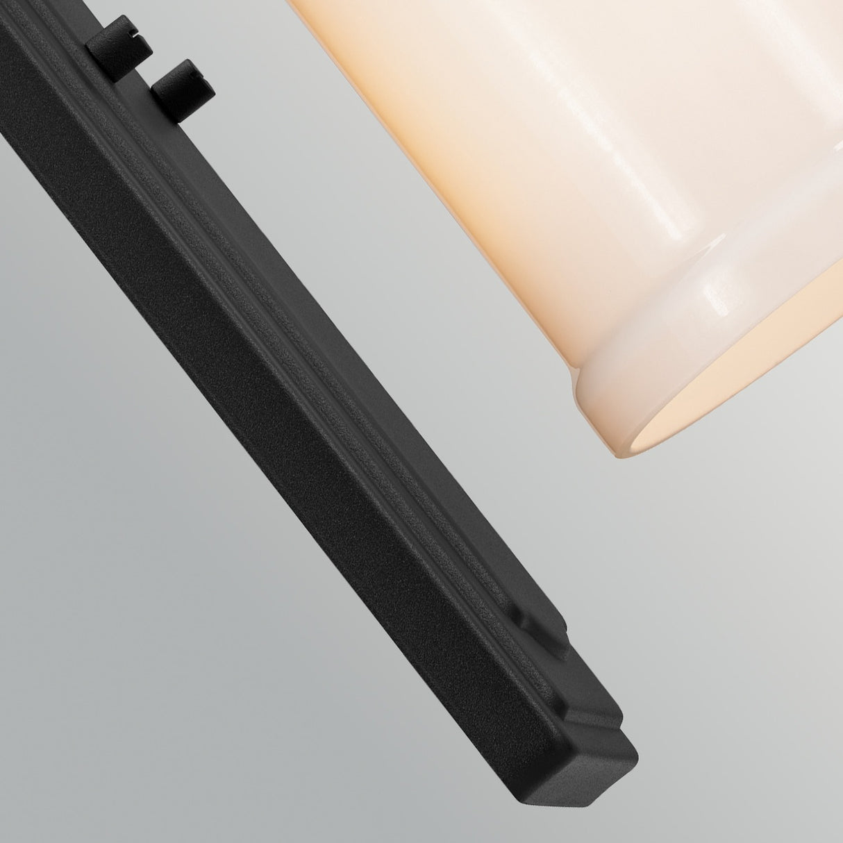 Vetivene 1 Light Wall Light - Black