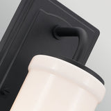 Vetivene 1 Light Wall Light - Black