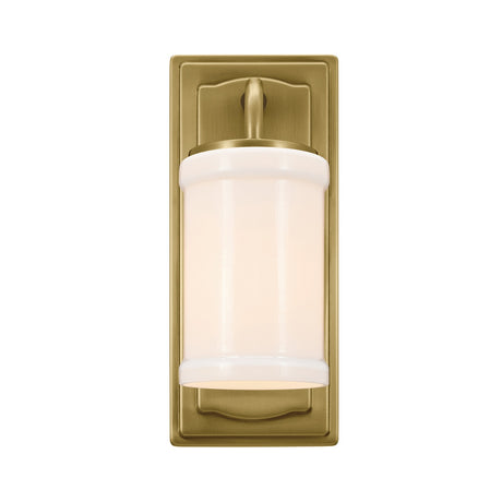Vetivene 1 Light Wall Light - Natural Brass