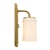 Vetivene 1 Light Wall Light - Natural Brass