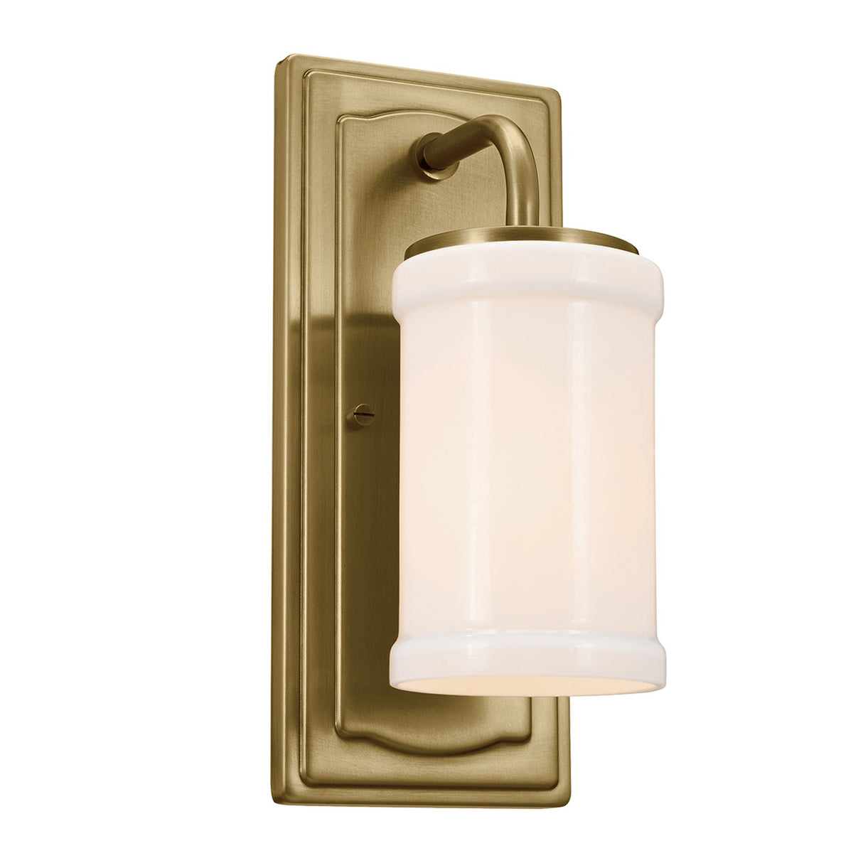 Vetivene 1 Light Wall Light - Natural Brass