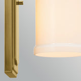 Vetivene 1 Light Wall Light - Natural Brass