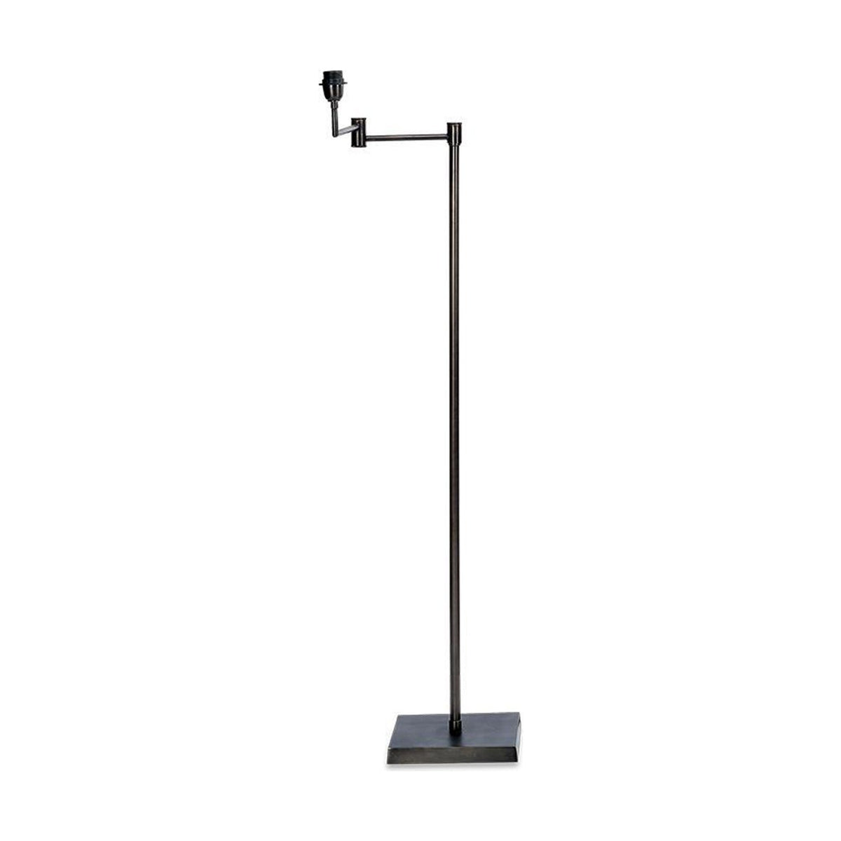 Kara Adjustable Iron Floor Lamp Base - Aged Bronze