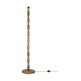 Konali Mango Wood Floor Lamp Base - Ash Stain