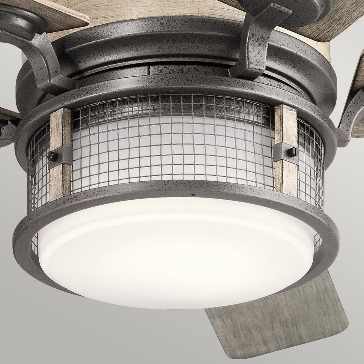Ahrendale 60in Ceiling Fan with Light - Anvil Iron