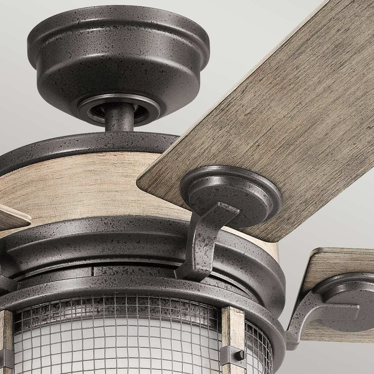 Ahrendale 60in Ceiling Fan with Light - Anvil Iron