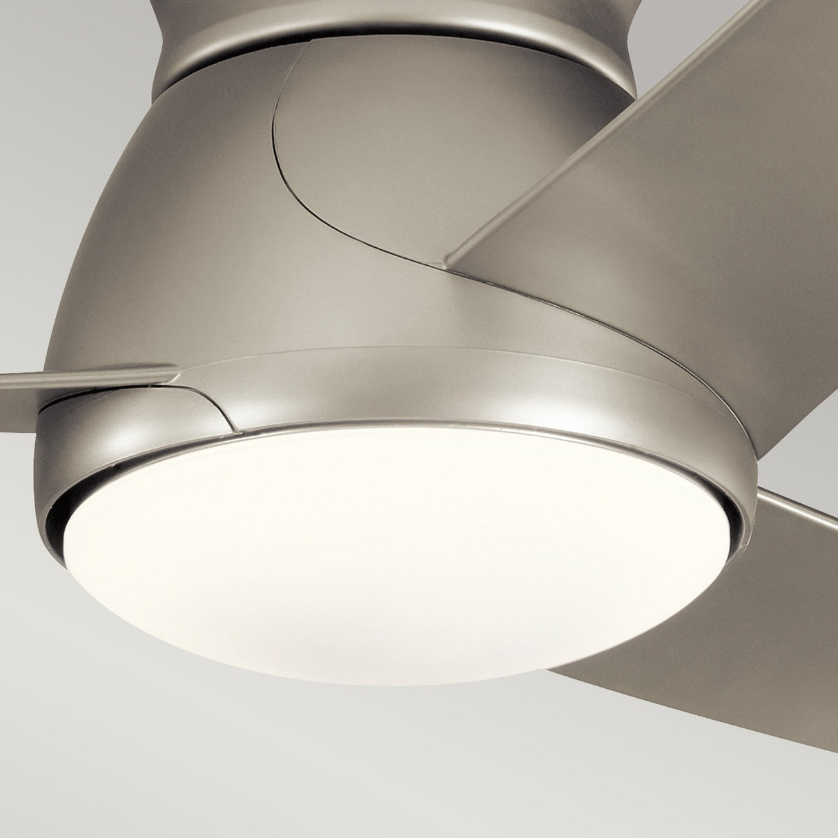 Eris 60in Ceiling Fan with Light - Brushed Nickel