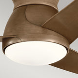 Eris 60in Ceiling Fan with Light - Walnut