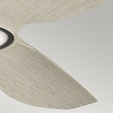 Imari 65in Ceiling Fan with Light - Satin Black